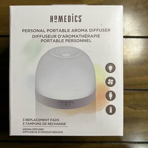 Homedics Essential Oils Personal Portable Aroma Diffuser
